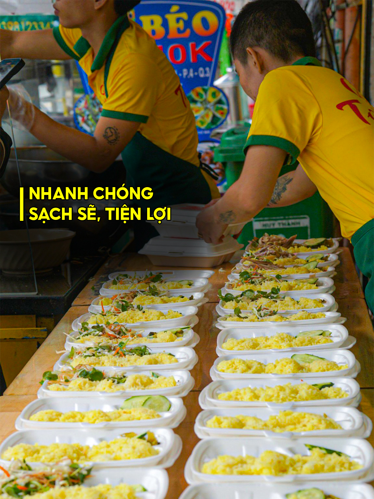 Đơn cơm số lượng lớn Cơm Gà Tường Vy