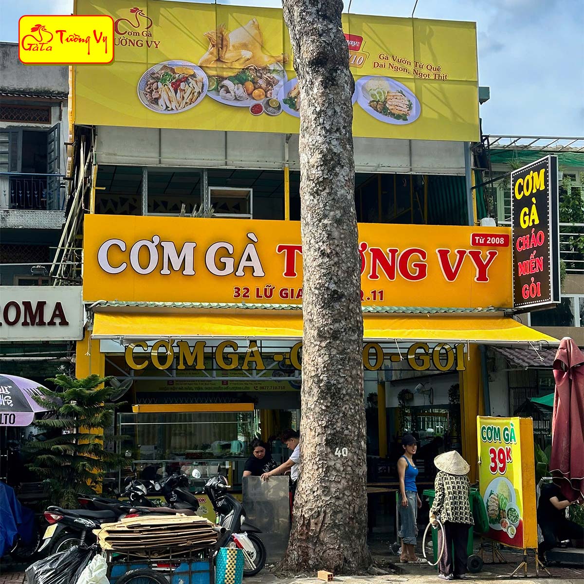 Gà Ta Tường Vy Dời Địa Điểm Tại Lữ Gia – Vẫn Ngon Như Cũ, Phục Vụ Tốt Hơn!