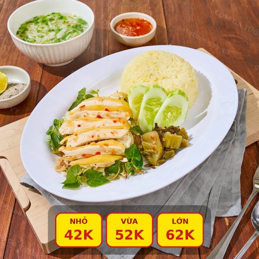 Cơm Gà Xé Gỏi — Cơm Gà Tường Vy
