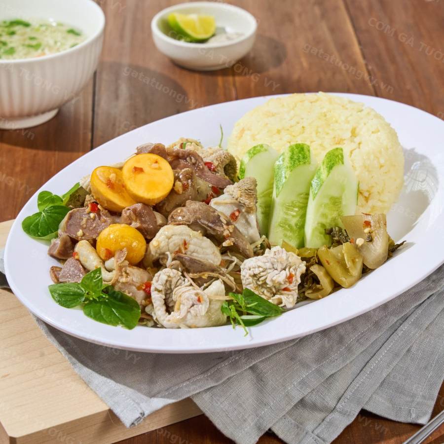 Cơm Lòng Gà, Trứng Non — Cơm Gà Tường Vy
