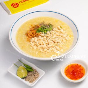 Cháo Thịt Ức Gà Bằm