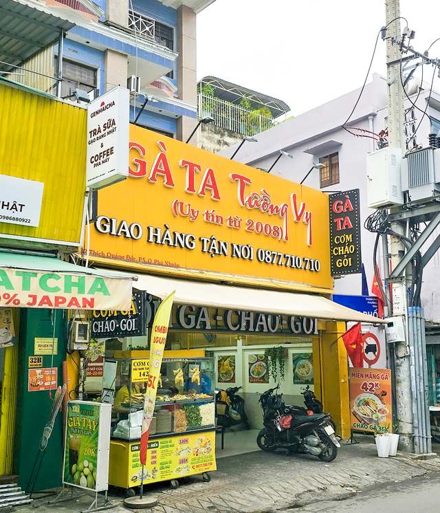 Chi nhánh Cơm Gà Tường Vy - công việc quản lý